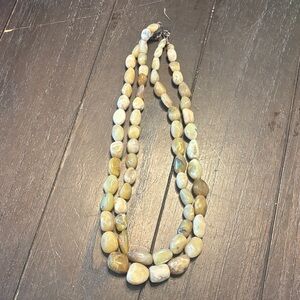 Natural Stone Beaded Necklace